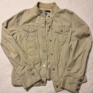 Women's GAP Beige Corduroy Jacket